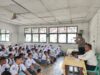 Pengenalan Murid Baru SMAN 1 Sibolga, Kasat Binmas Polres Sibolga Berikan Materi